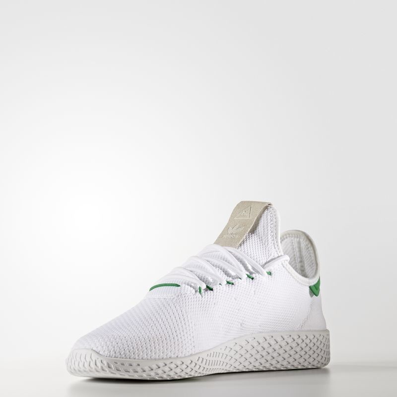 Adidas pharrell williams white hot sale green